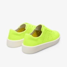 Camper Courb Womens Sneakers US-84758 Neon Yellow USA Online